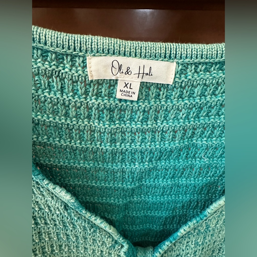 NWOT OLI & HALI MINERAL WASHED TOP - Picture 3 of 6